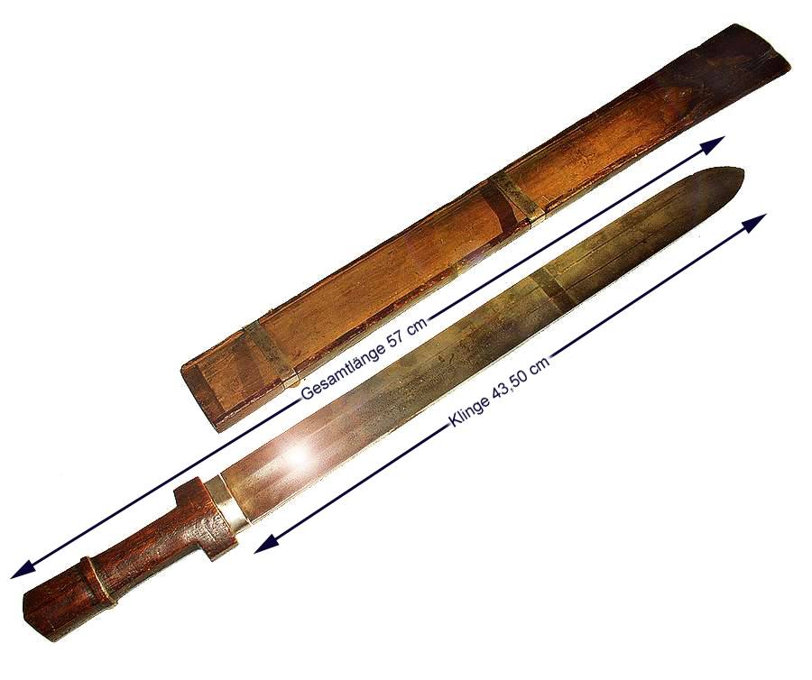 Kurzschwert aus Bhutan, Nordbirma,